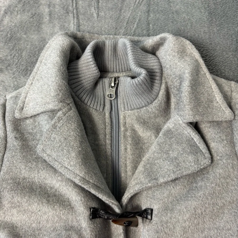 Andy & Evan Gray‎ Zip Front & Toggle Closure Pea Coat size  12- 18 months